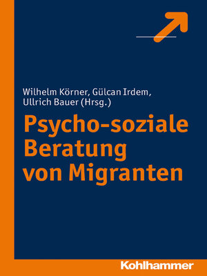 cover image of Psycho-soziale Beratung von Migranten